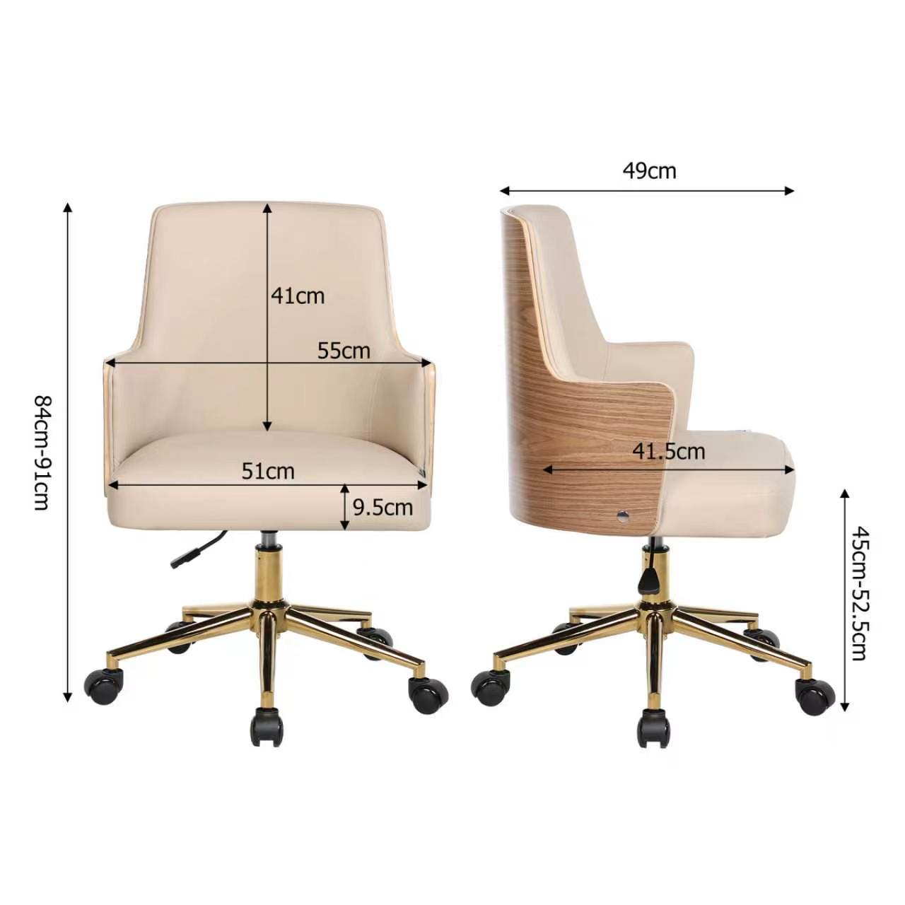 Madrid Customer Salon Chair Wood Backrest v2.0