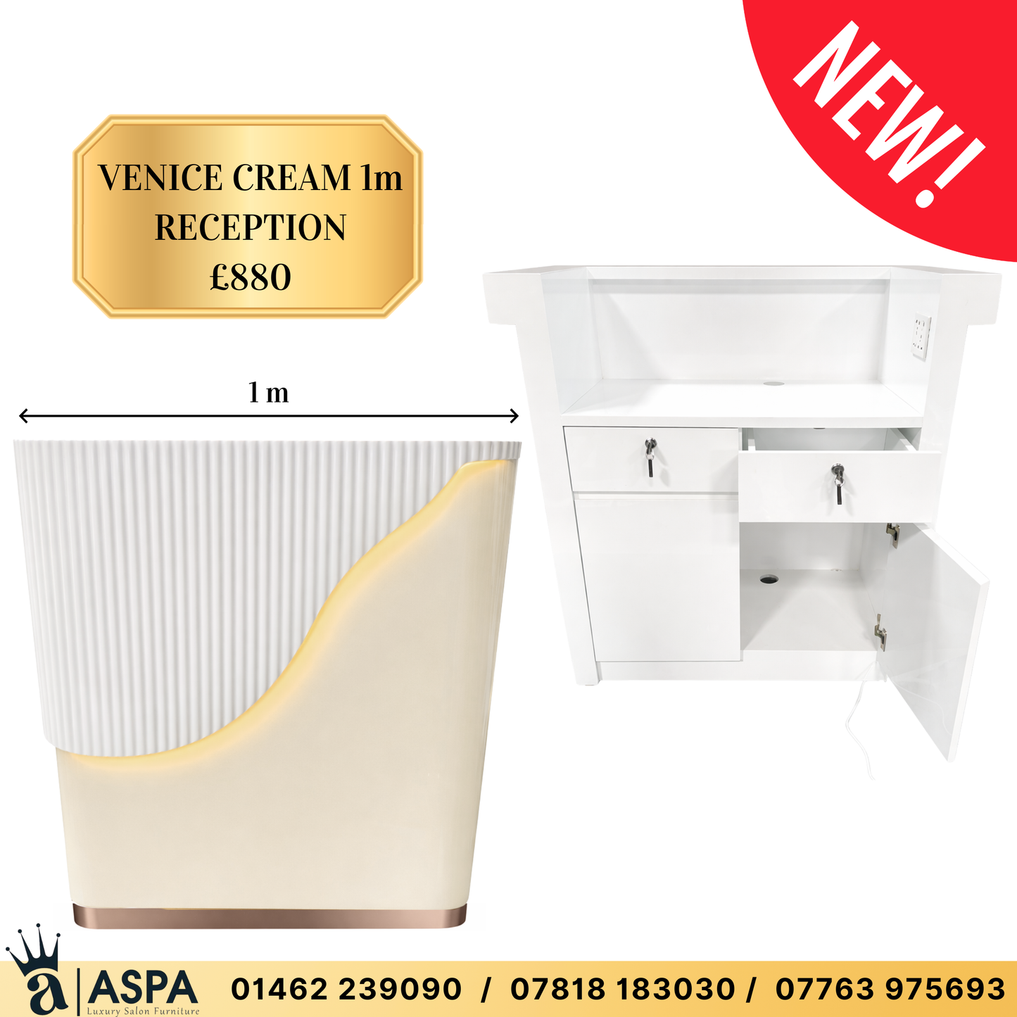 Venice Salon Reception Cream 1M AP-B10