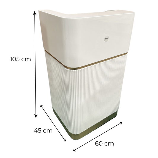 Lisbon Round White Reception 60cm - SL06W