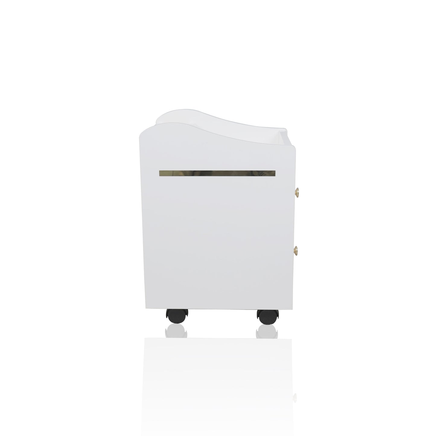 Pedicure Trolley ASPA v1.2 - White & Gold