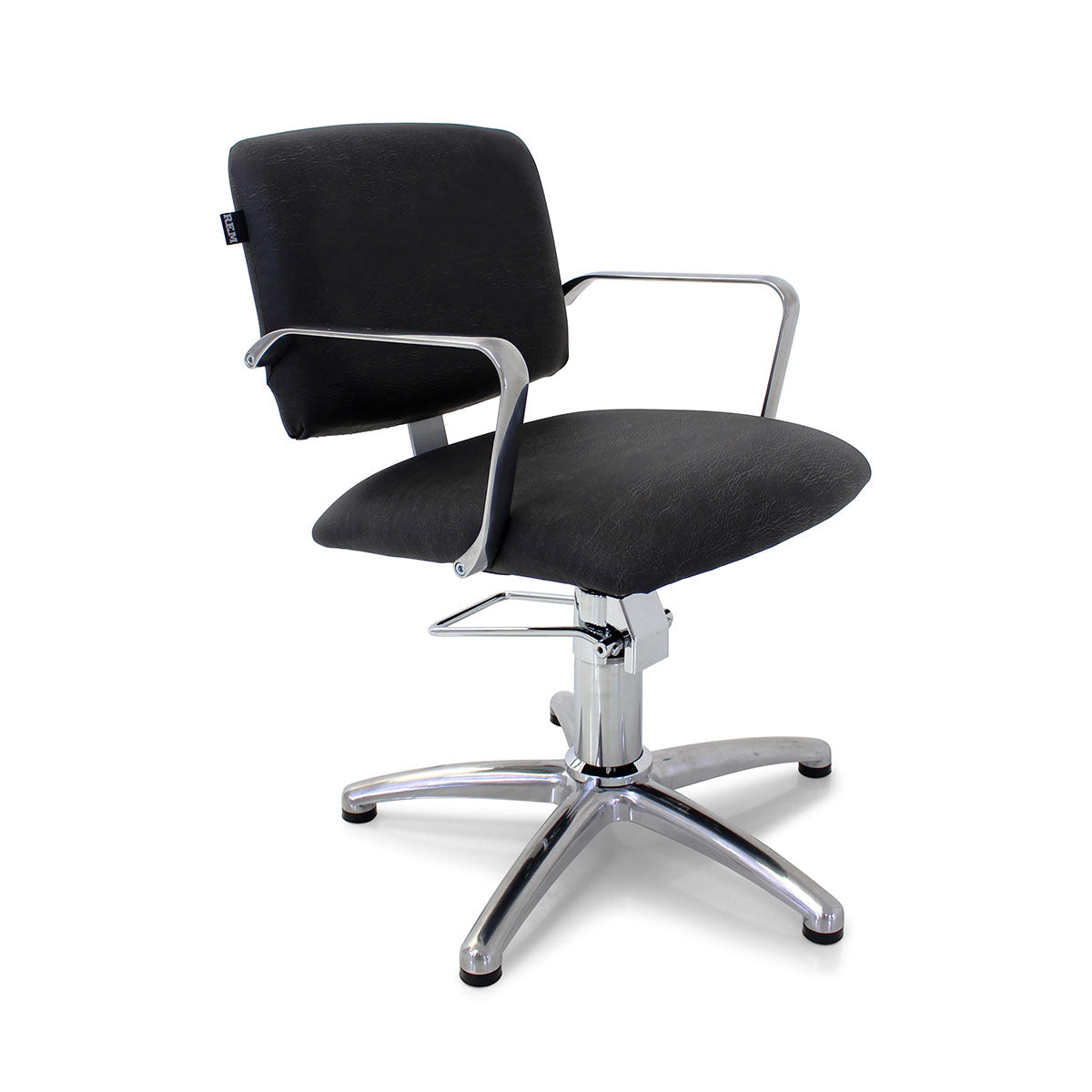Atlas Hydraulic Salon Chair Black