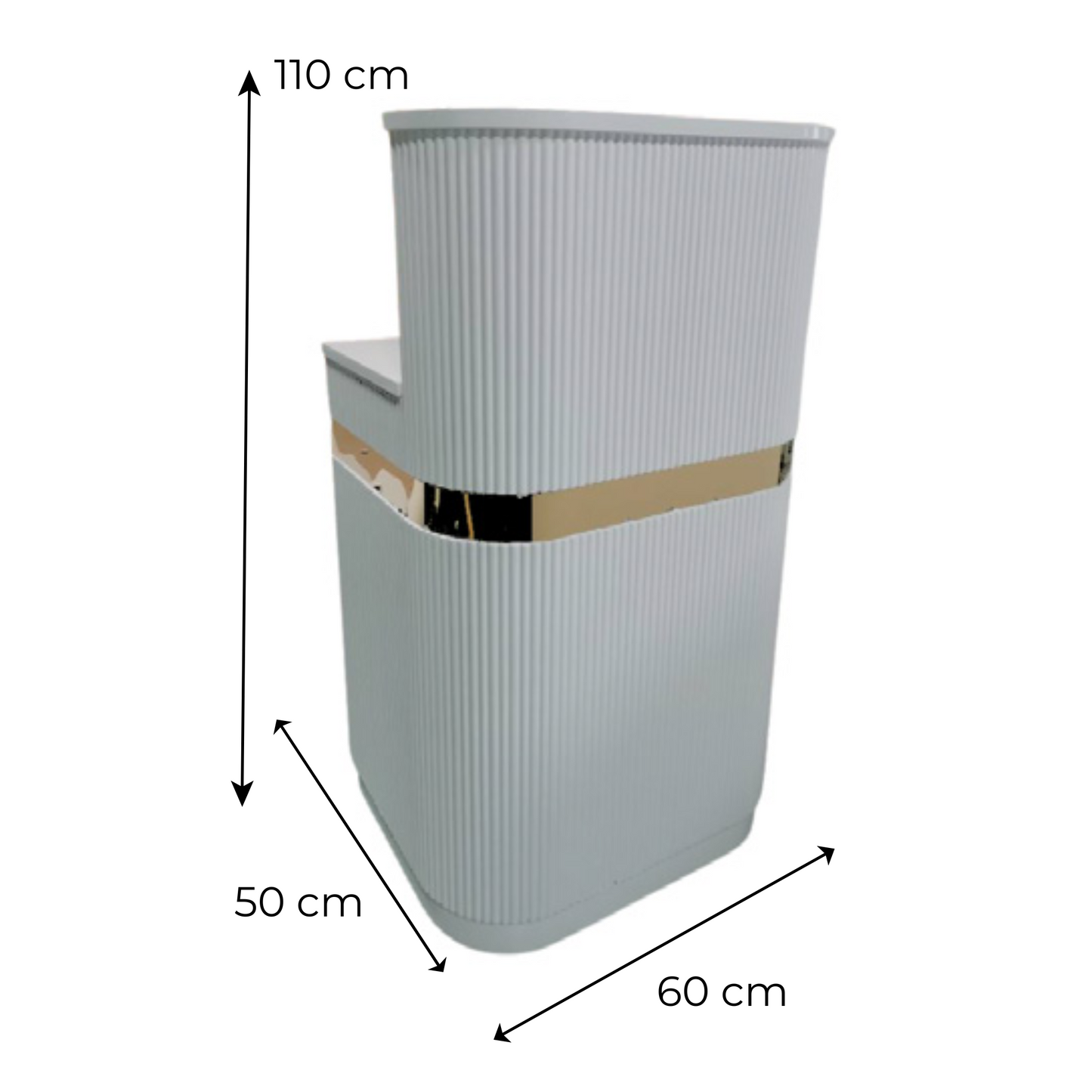 Reception Desk ASPA Round 60CM