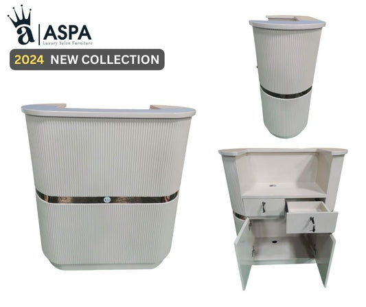 Reception Desk ASPA Round 1M