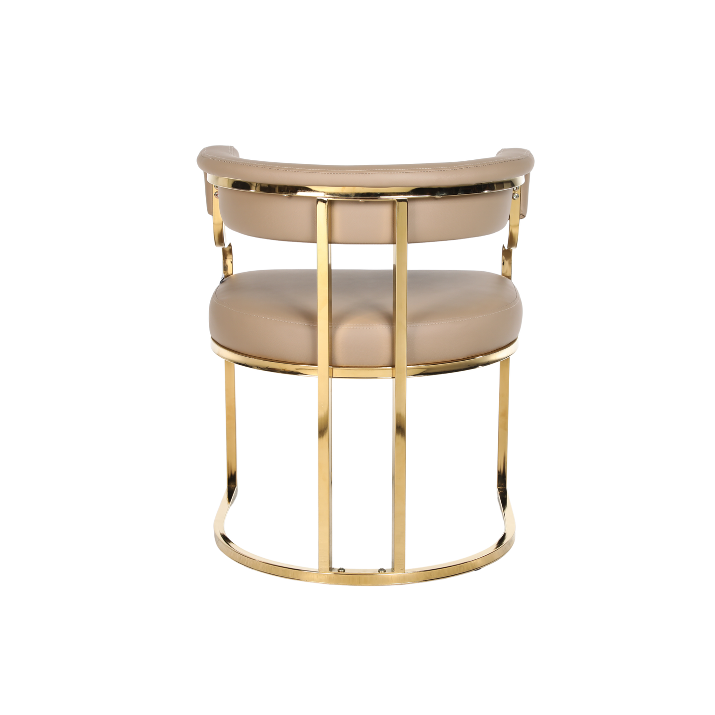 Bella Customer Chair Gold Frame Leg