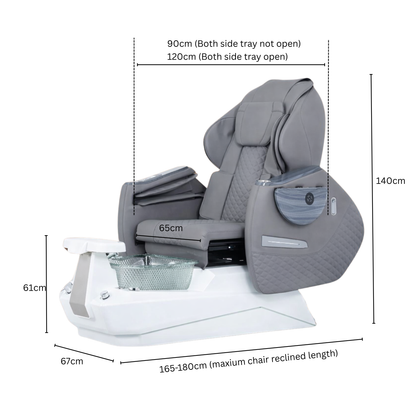 VEGAS Full Body Massage Pedicure Chair For Nail Salon