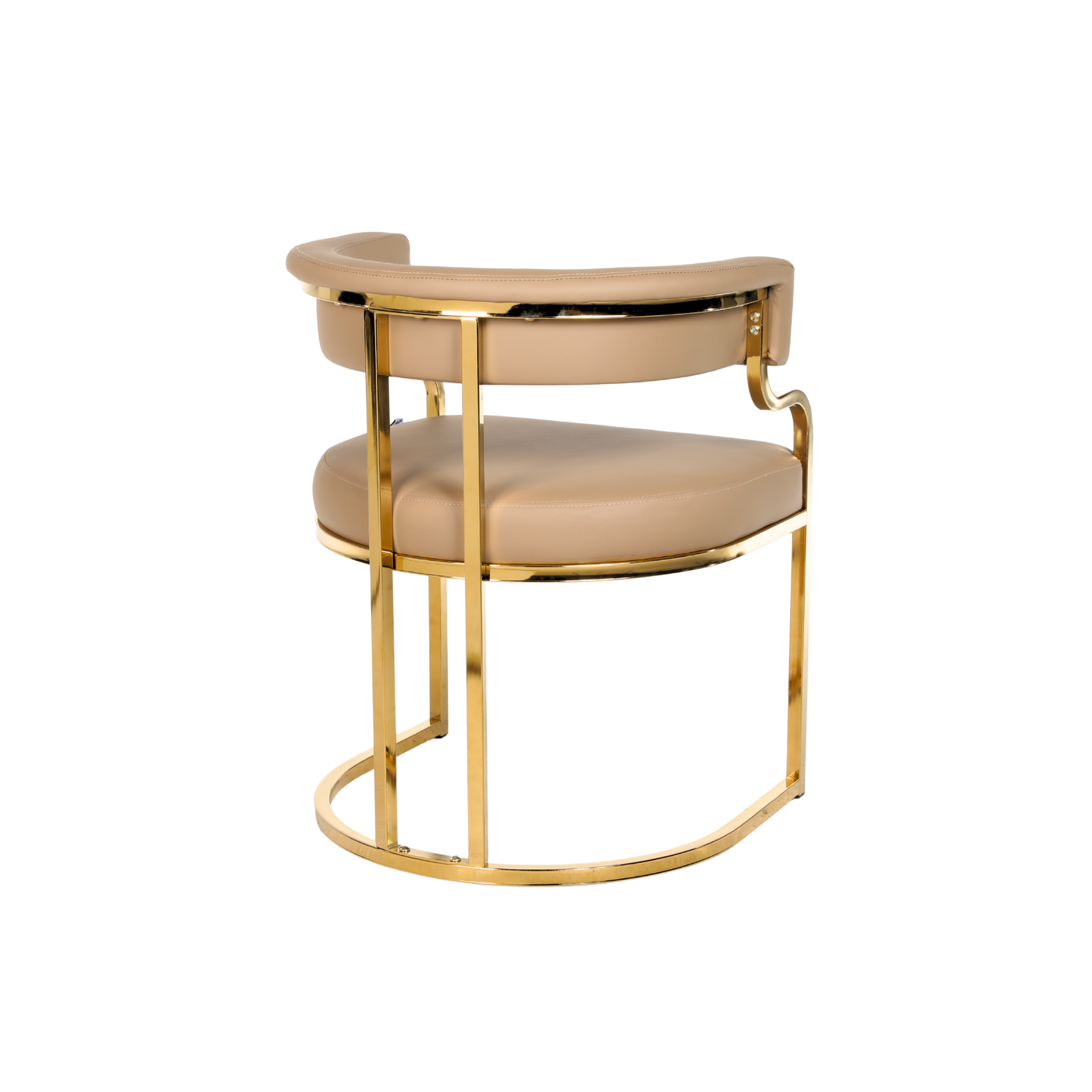 Bella Customer Chair Gold Frame Leg