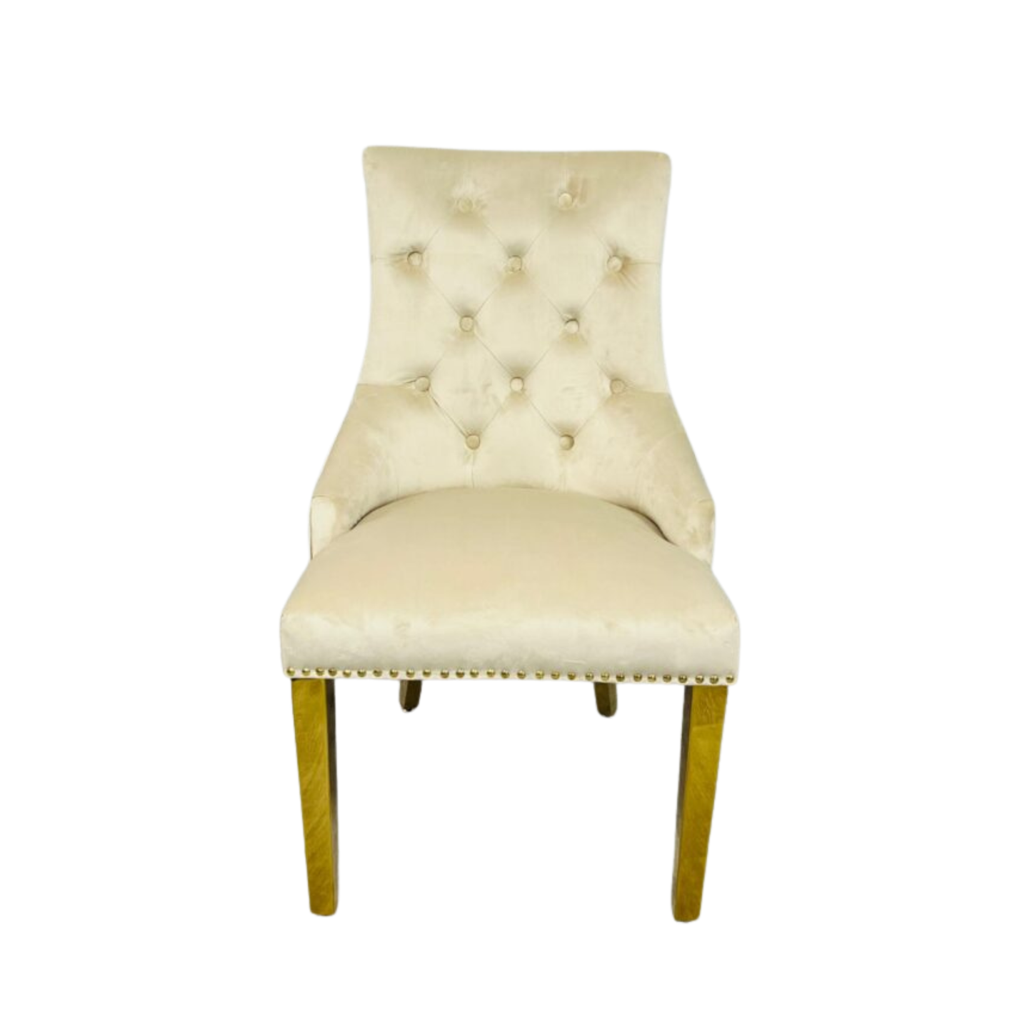 Majestic Ring Knocker Chair - Gold Range