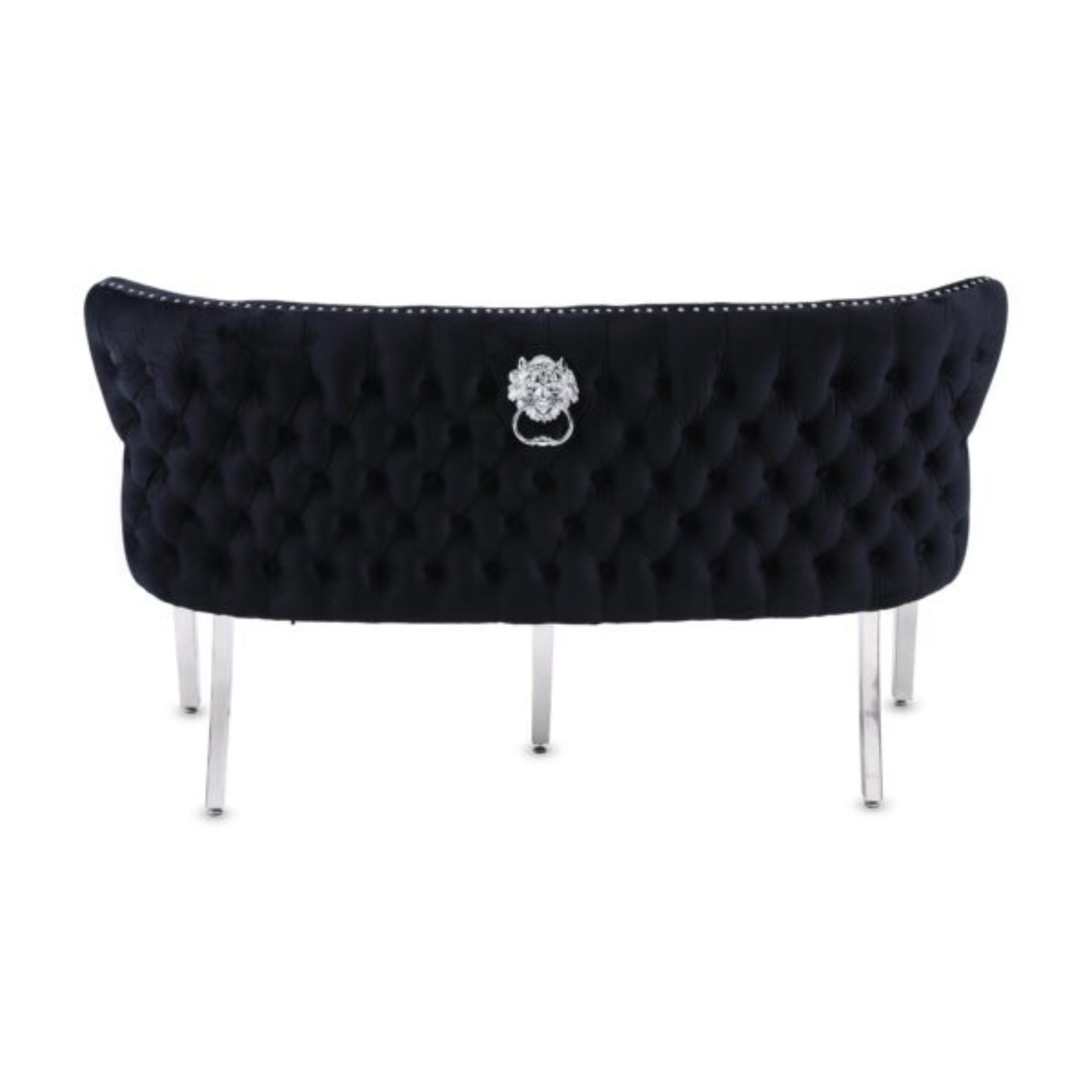 Waiting Chair Diamond Velvet Bench for Beauty Nail Spa Salon