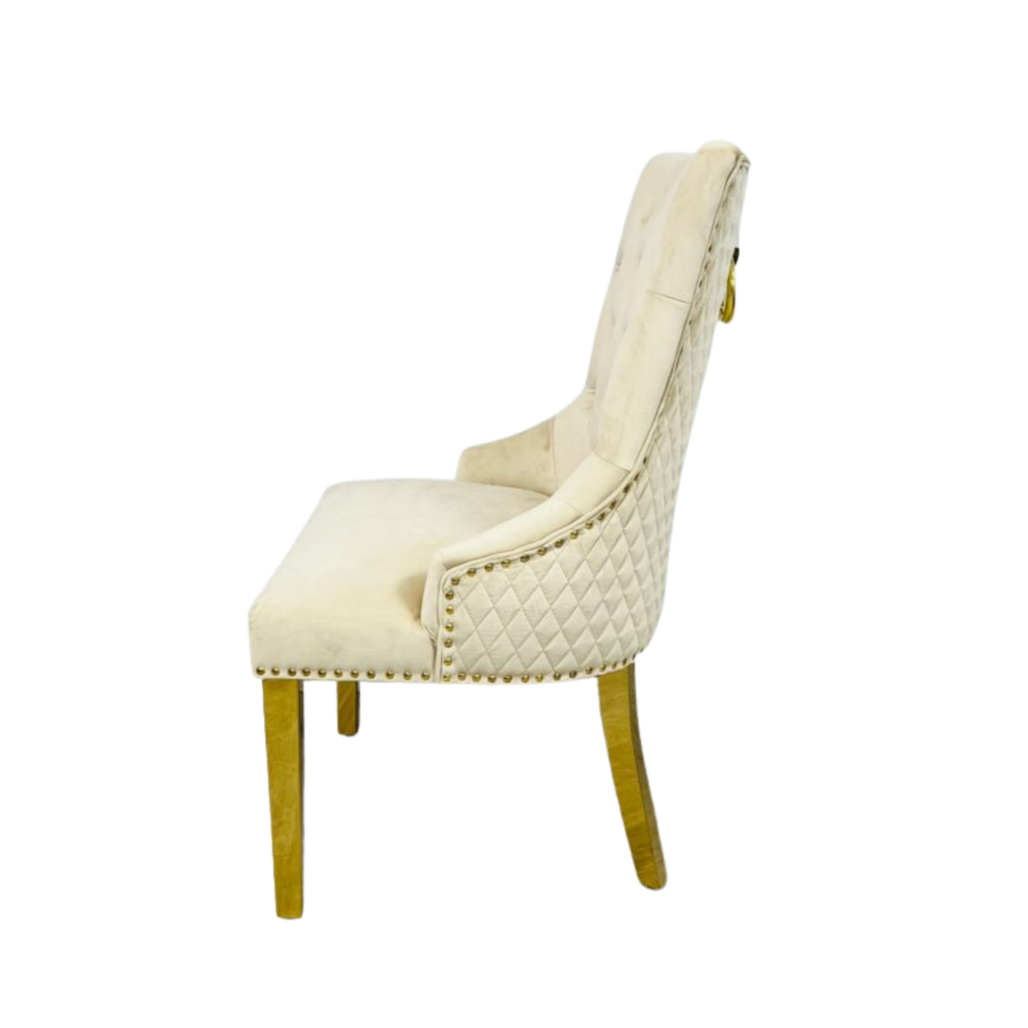 Majestic Ring Knocker Chair - Gold Range