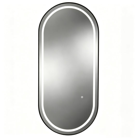 Oval Ivy Beauty Salon Hairdressing LED light Mirror  170 cm x 70 cm