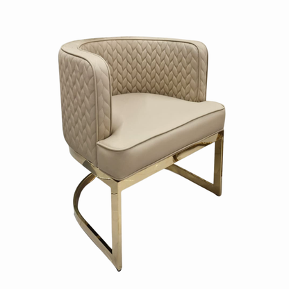 Customer Beauty Salon Chair Chelsea Leather