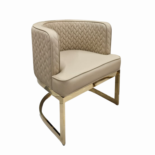 Customer Beauty Salon Chair Chelsea Leather