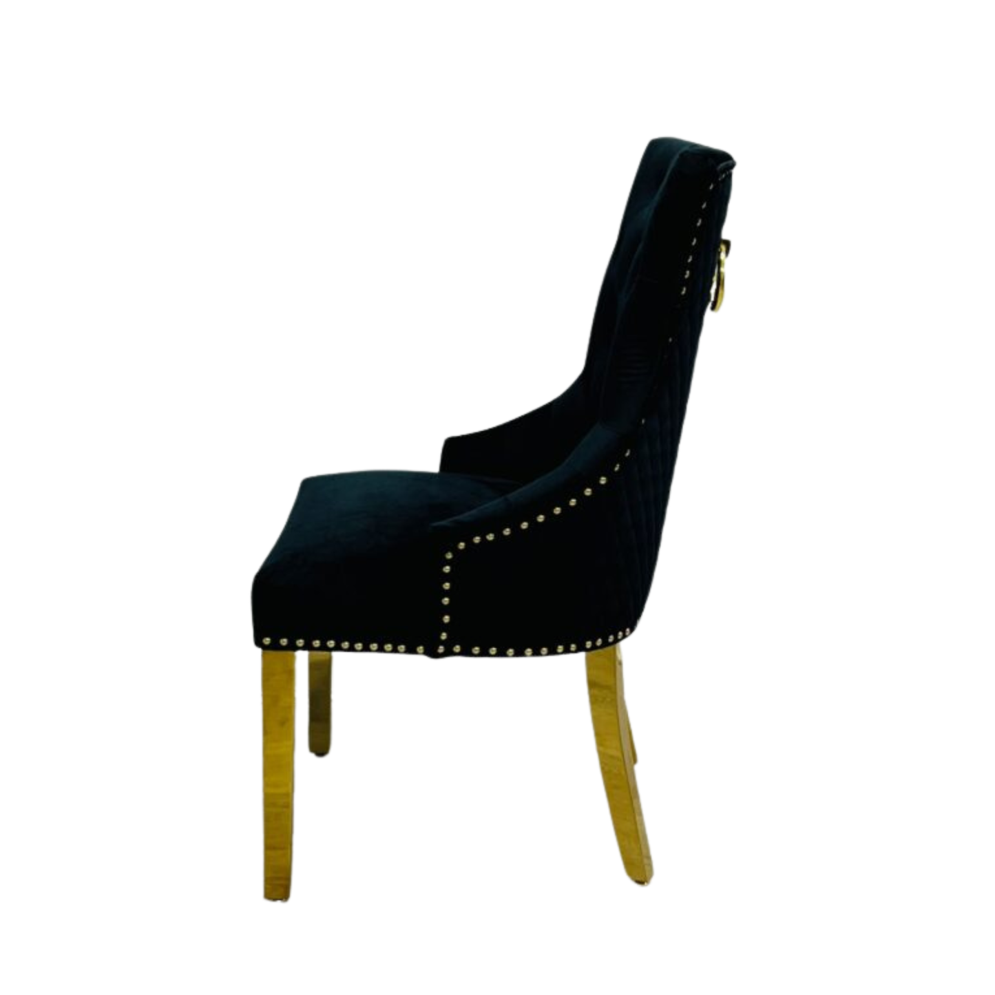 Majestic Ring Knocker Chair - Gold Range