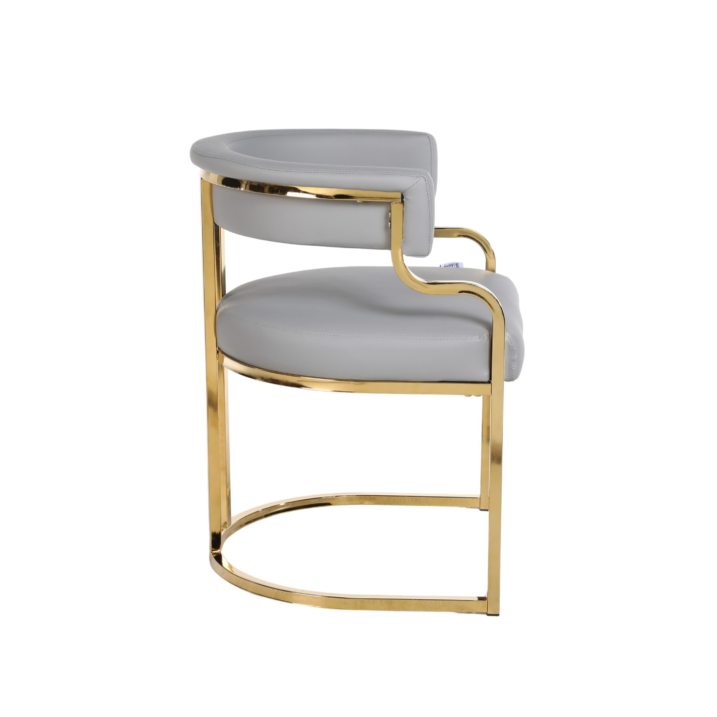 Bella Customer Chair Gold Frame Leg