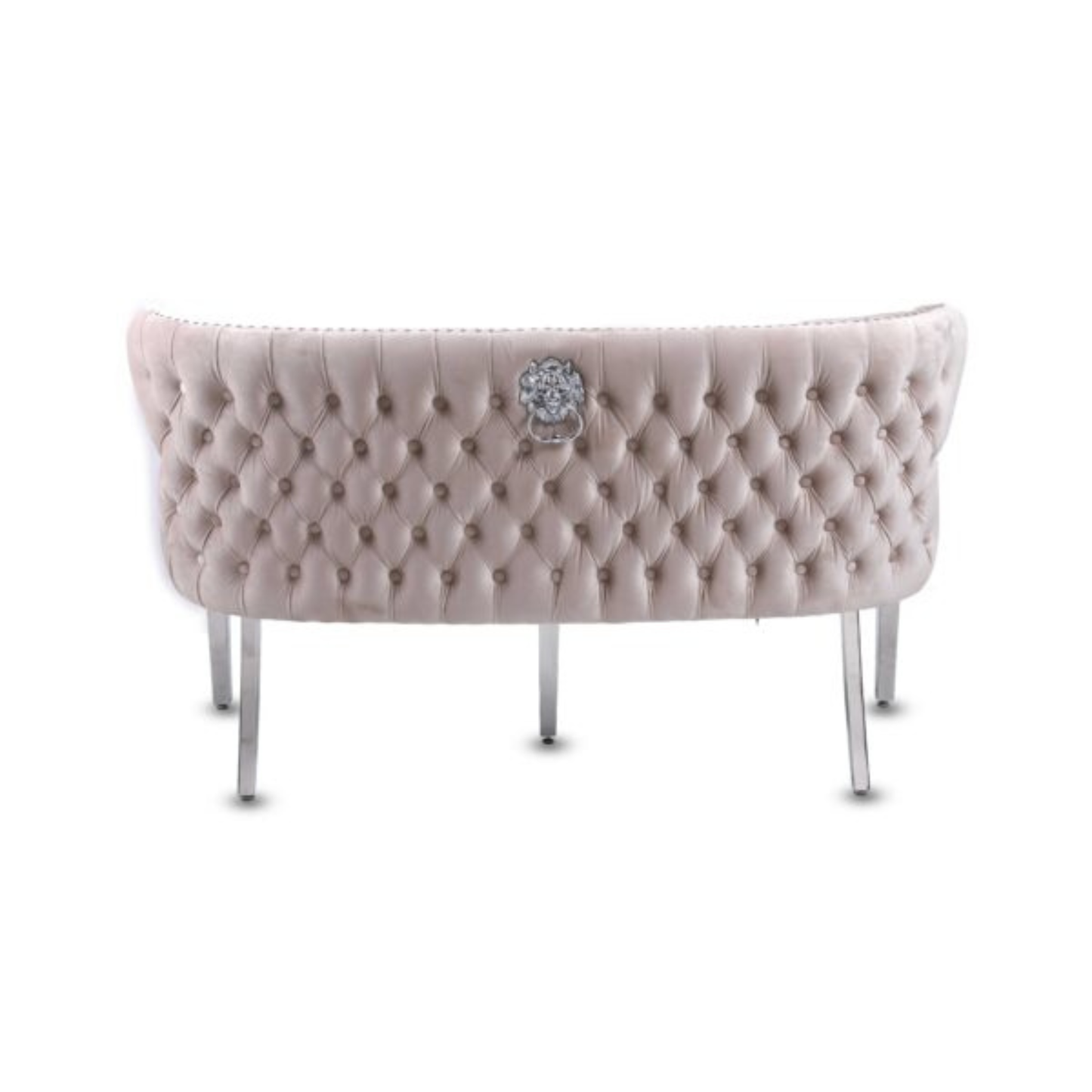Waiting Chair Diamond Velvet Bench for Beauty Nail Spa Salon