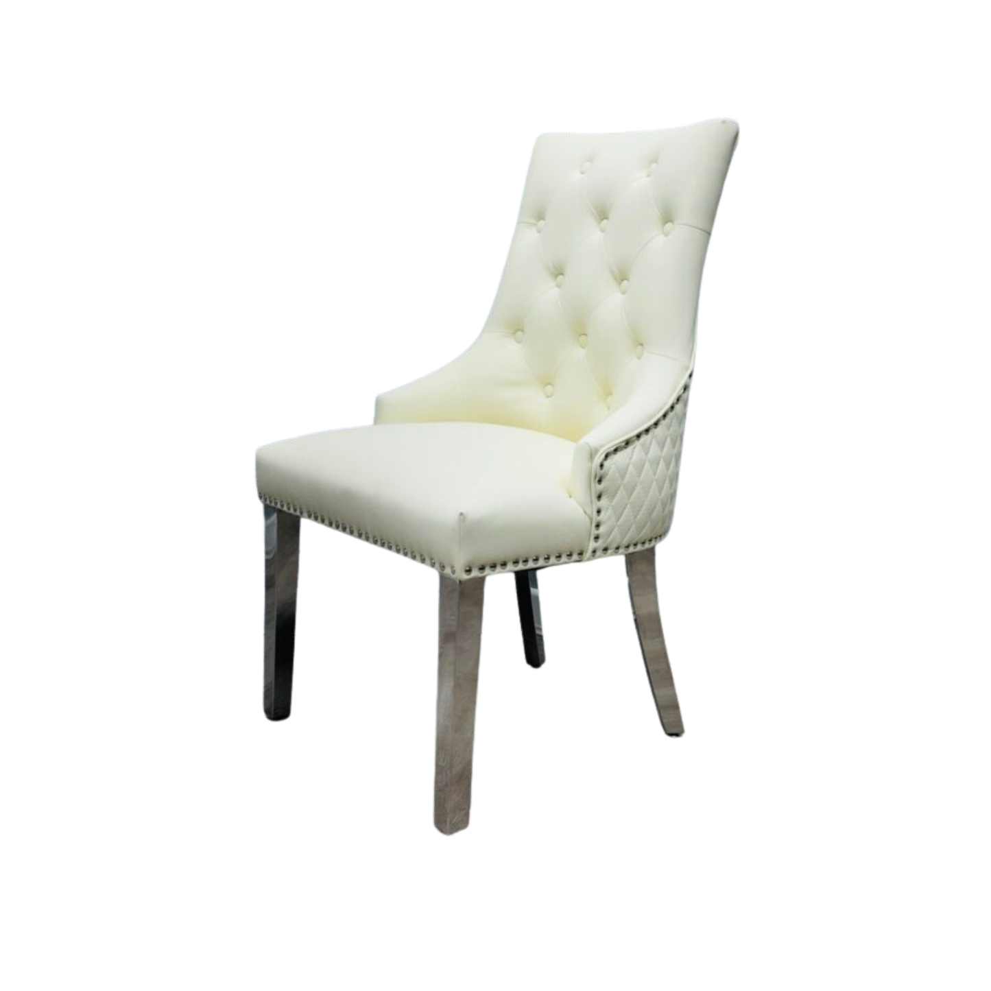 Majestic Lion Knocker Chair - PU Faux Leather