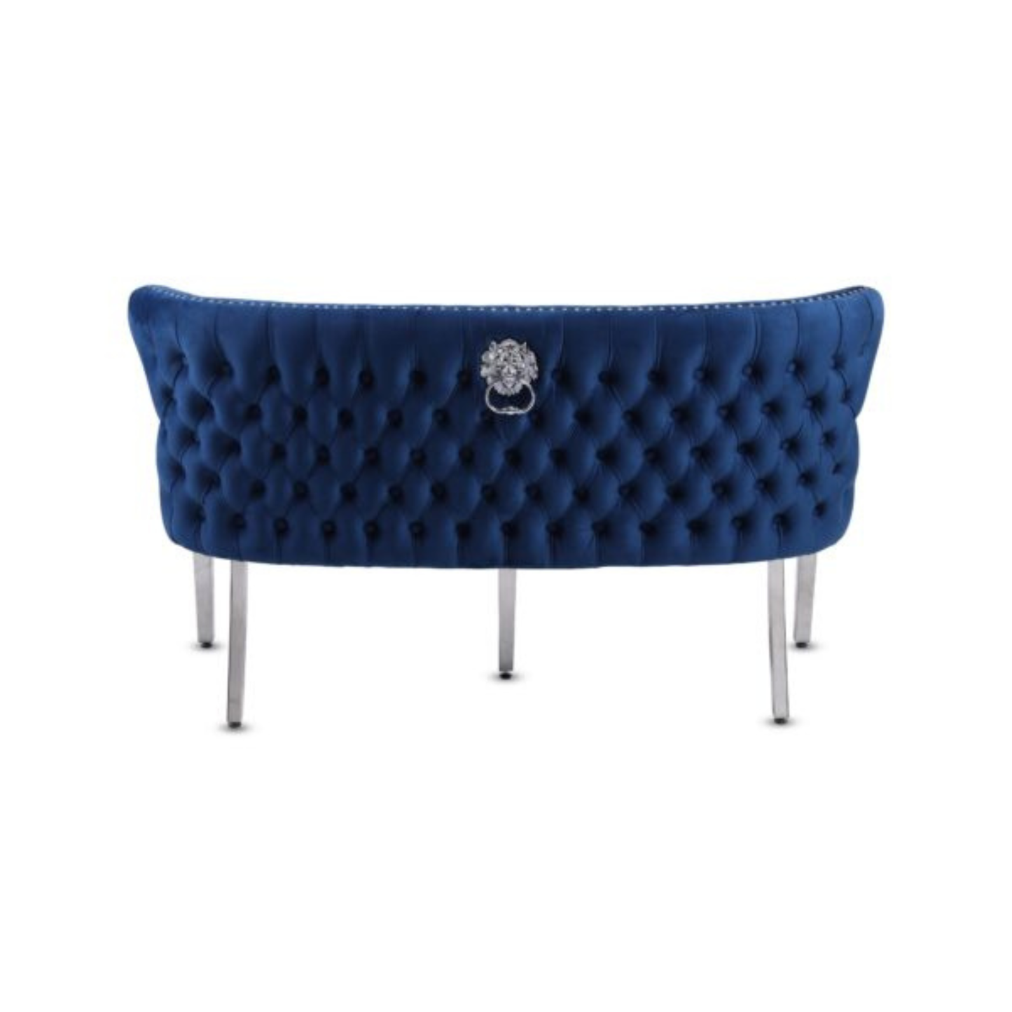 Waiting Chair Diamond Velvet Bench for Beauty Nail Spa Salon