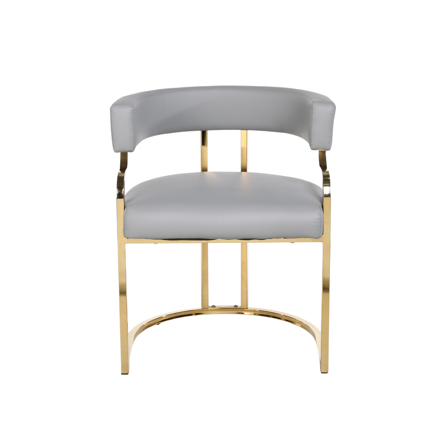 Bella Customer Chair Gold Frame Leg