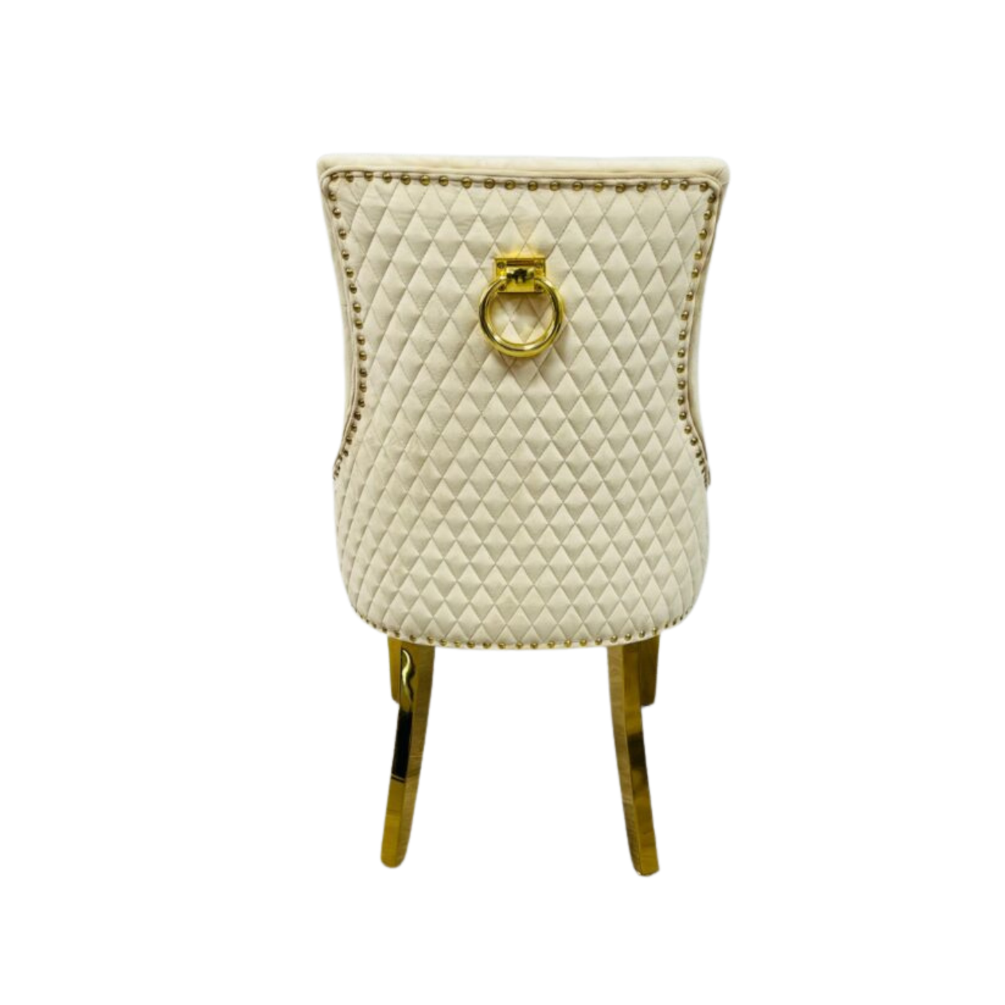 Majestic Ring Knocker Chair - Gold Range