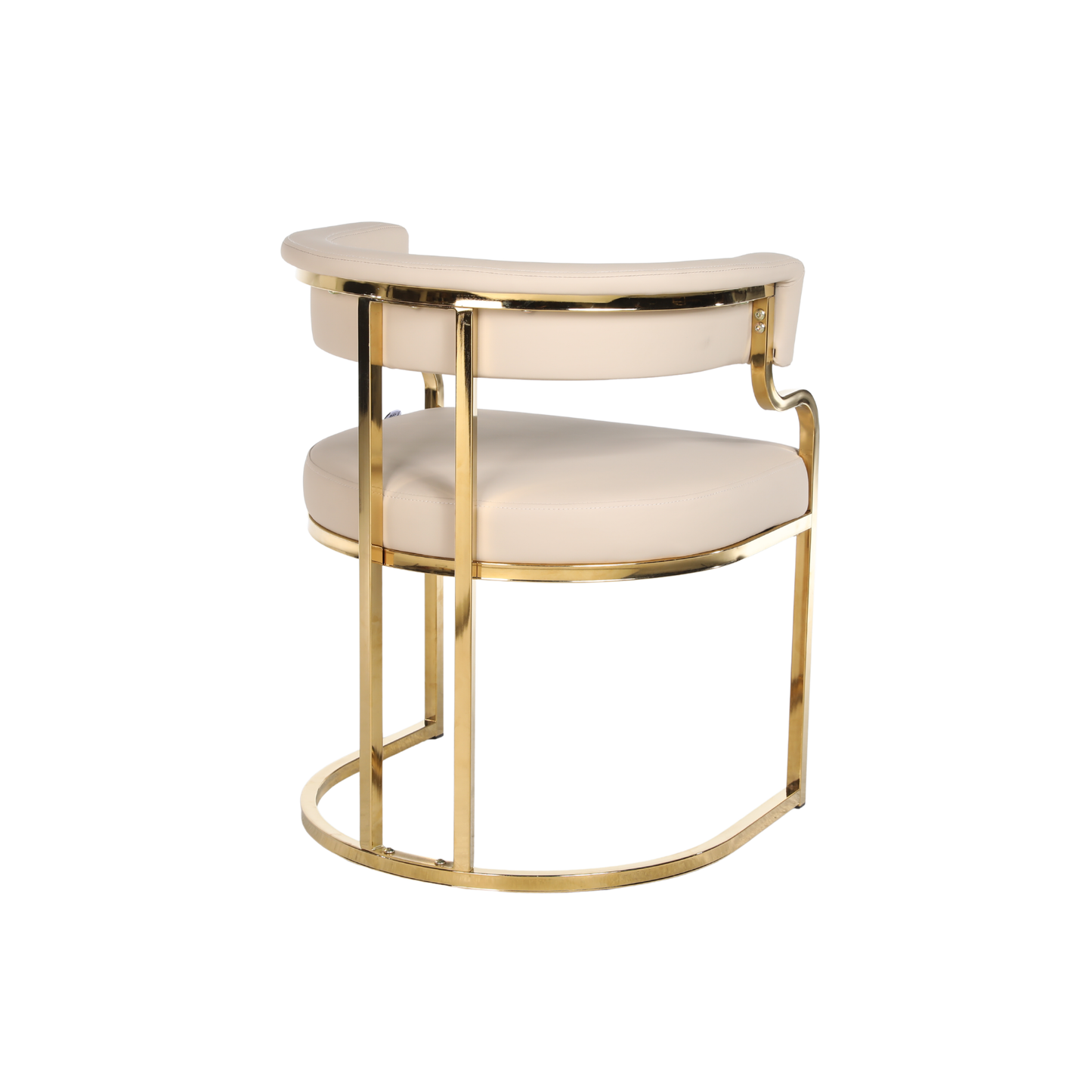 Bella Customer Chair Gold Frame Leg