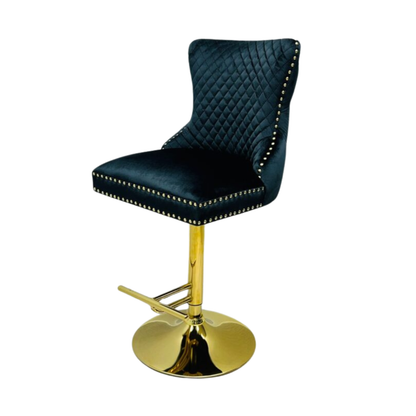 Salon Chair Victoria Breakfast Stools Gold With Ring Knocker