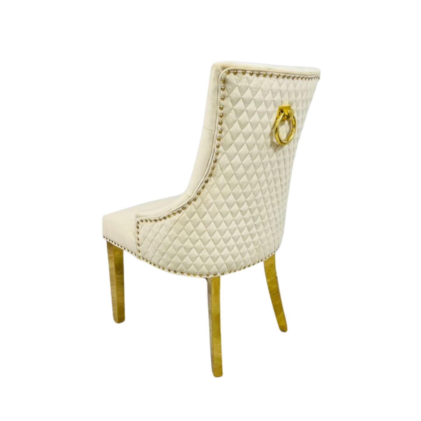 Majestic Ring Knocker Chair - Gold Range