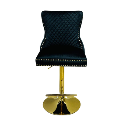 Salon Chair Victoria Breakfast Stools Gold With Ring Knocker