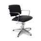 Atlas Hydraulic Salon Chair Black