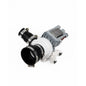 Camera lens assembly on a white background