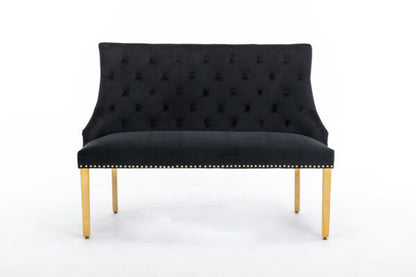 Customer Waiting Majestic Luxury High Back Bench Gold Range