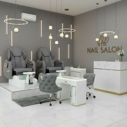VEGAS Full Body Massage Pedicure Chair For Nail Salon