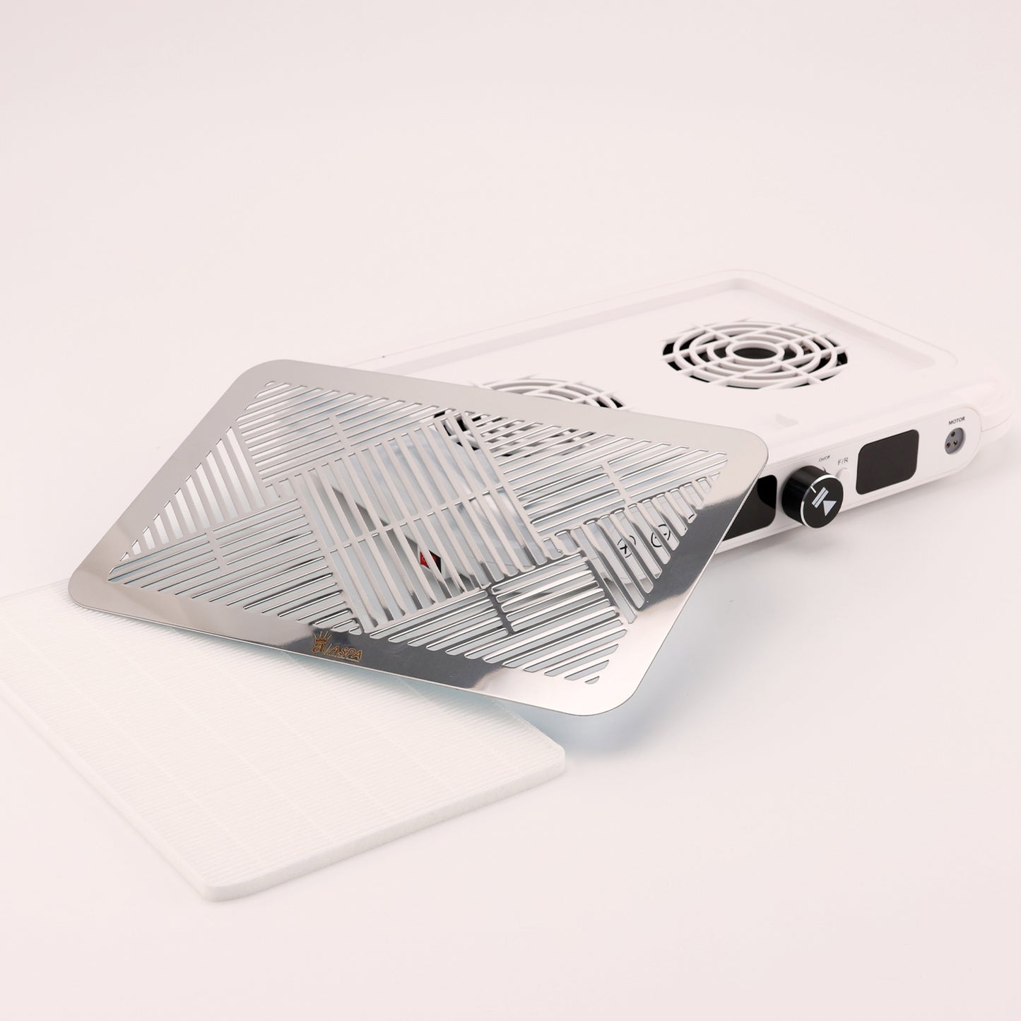 Nail electronic with fans on a white background