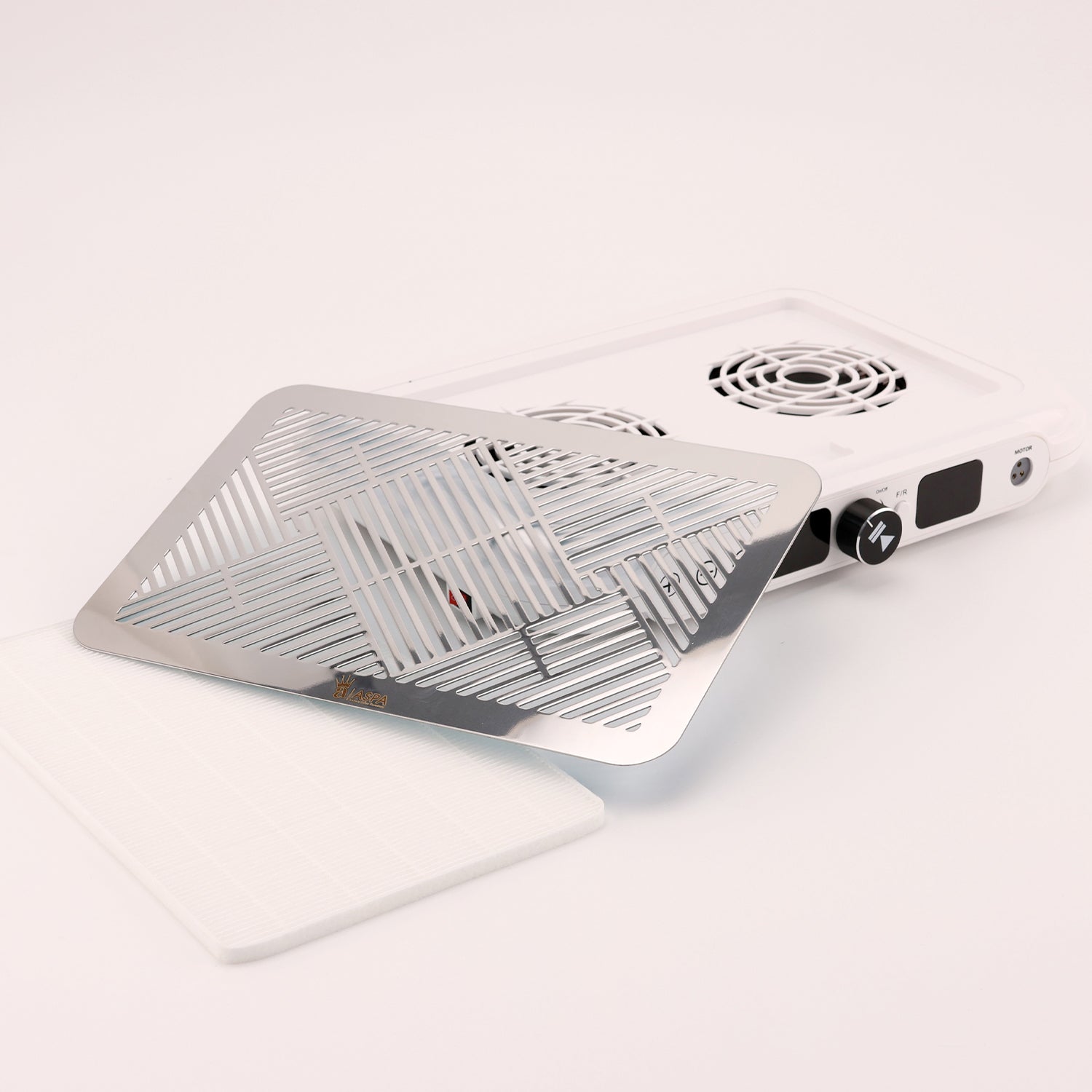 Nail electronic with fans on a white background