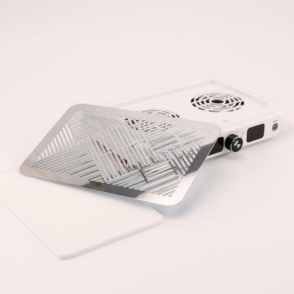 2-in-1 Two Fans Nail Dust Collector with Nail Drill SN324