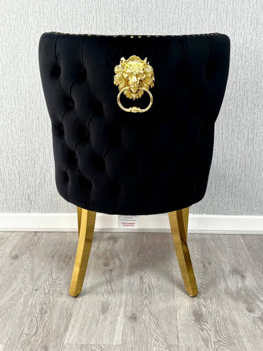 Customer Chair Valentino Lion Velvet