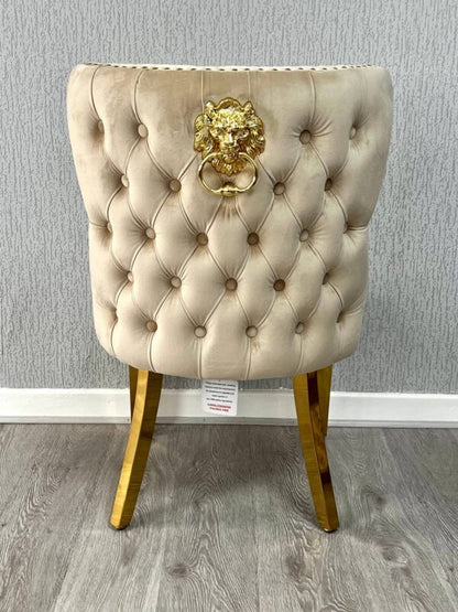 Customer Chair Valentino Lion Velvet