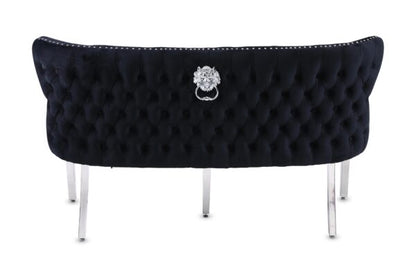 Waiting Chair Valentino Velvet Bench
