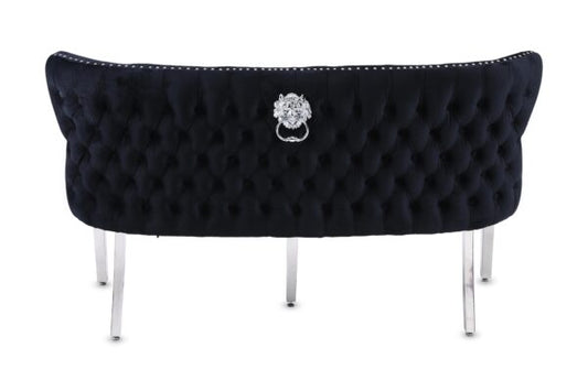 Waiting Chair Valentino Velvet Bench