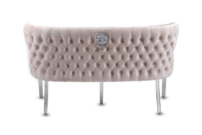 Waiting Chair Valentino Velvet Bench