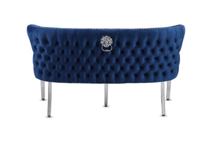 Waiting Chair Valentino Velvet Bench
