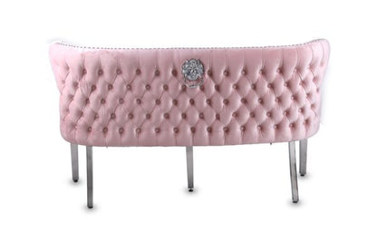 Waiting Chair Valentino Velvet Bench